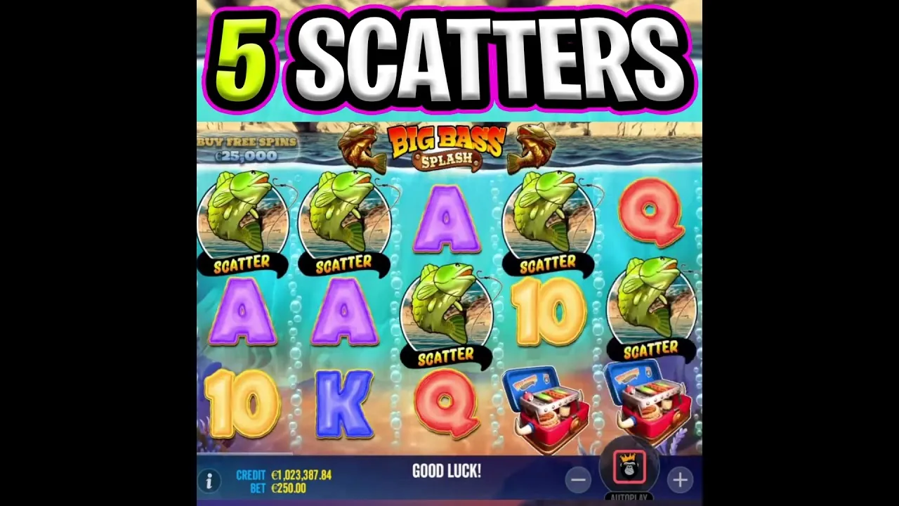 Big Bass Splash: Pragmatic Play Bonus Buy & HUGE Win!