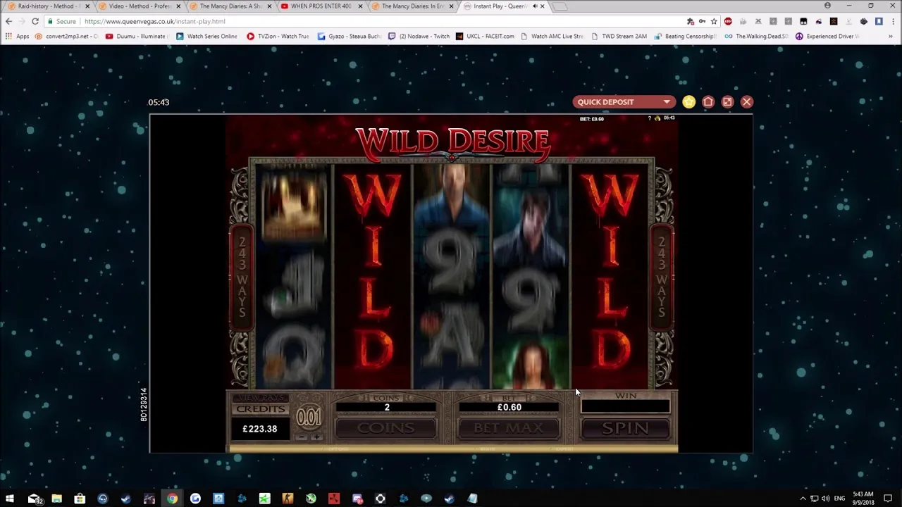 Immortal Romance: Wild Desire & Huge Wins at sensor.casino
