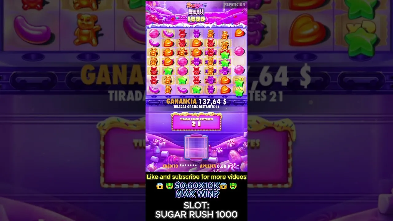 Sweet Bonanza: 10,000x Win During Free Spins - Pragmatic Play!