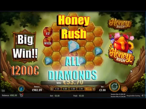 Honey Rush Slot: €1274 Win on €3 Bet - Sweet Victory!