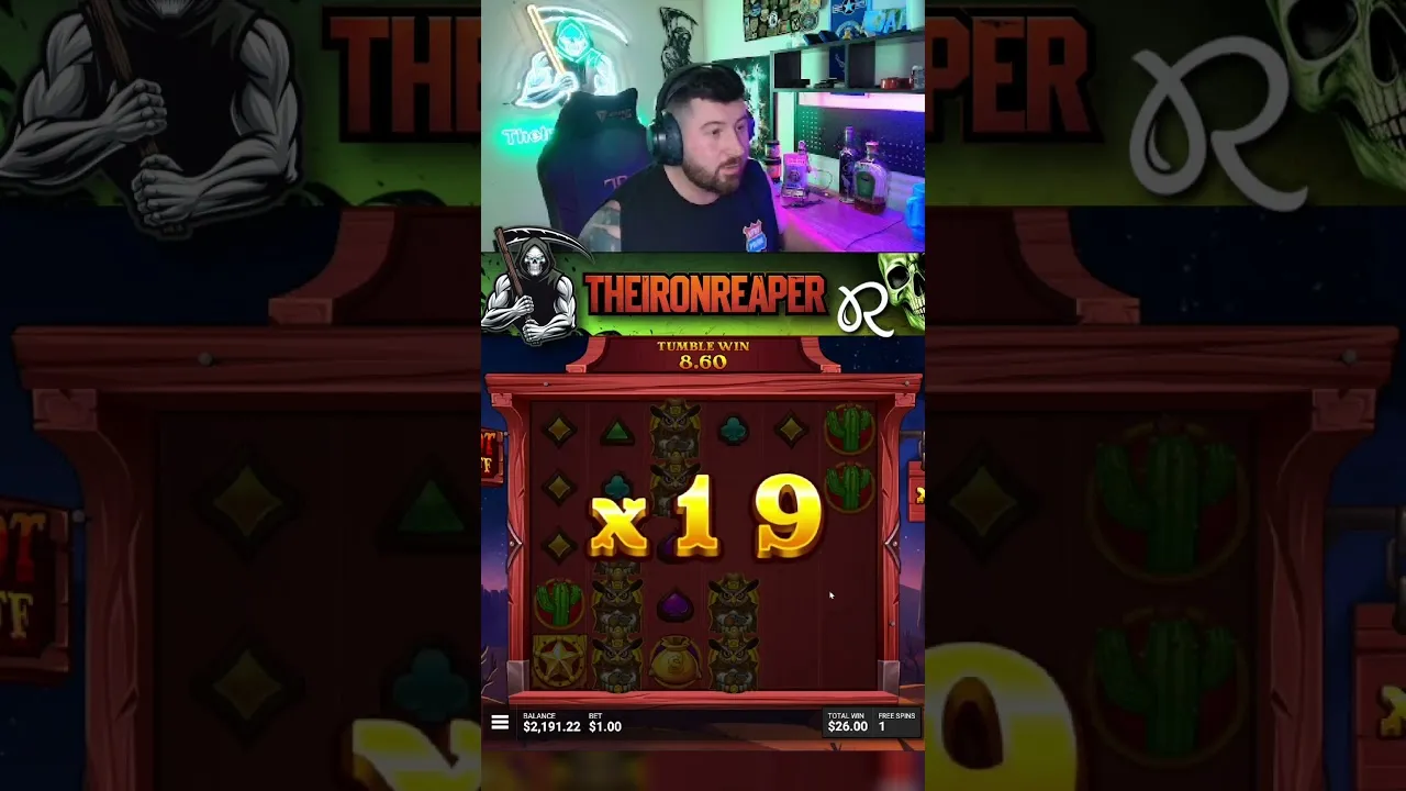 Bounty Gold Big Bonus: TheIronReaper's 0:37 Trigger