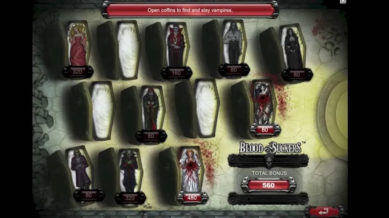 Blood Suckers Bonus Free Spins, 3x Multiplier Win