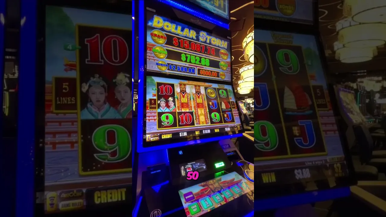 Dollar Storm Slot: Bonus Feature Hunt on Aristocrat!