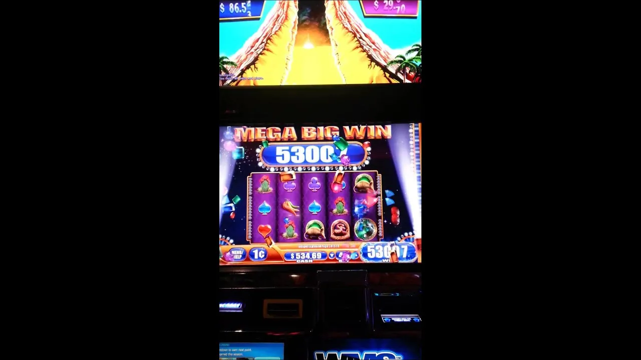 WMS Slot Machine: Witness a Colossal MEGA BIG WIN!
