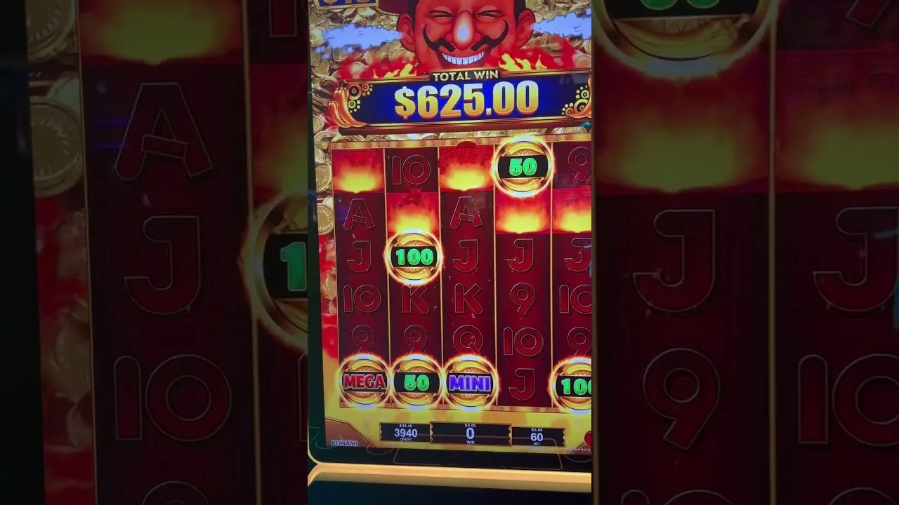 Konami Fortune Charms Slots: A 1044x Big Win Moment