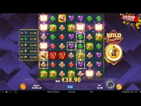 Wild Frames Slot Bonus Round: 7000x Win Potential
