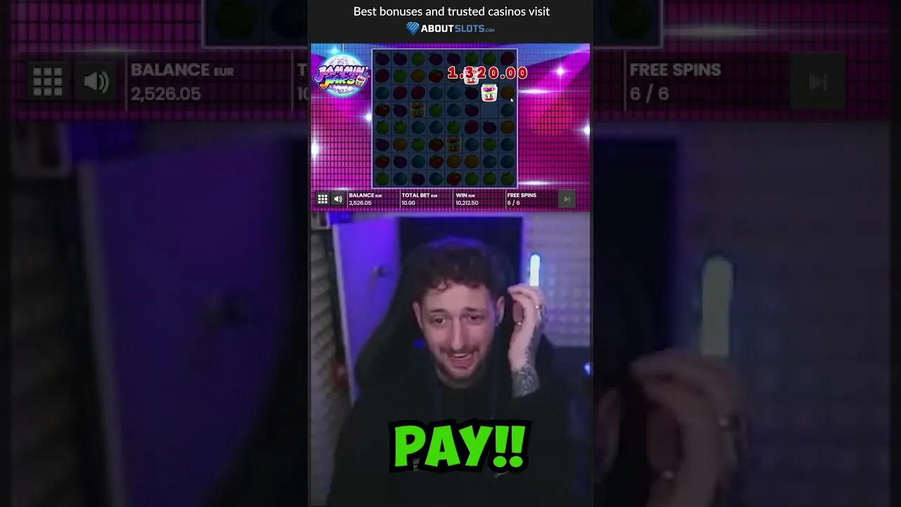 AboutSlots Jammin' Jars 2 Big Win, 11,430 payout