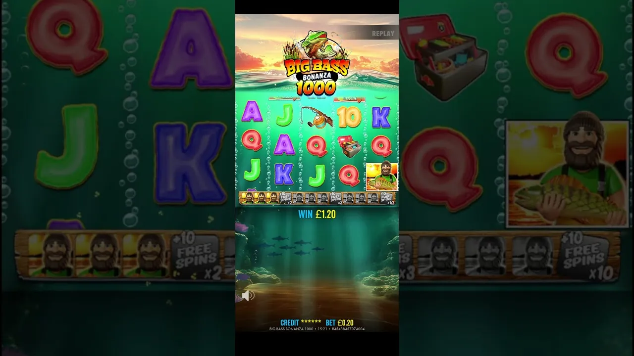 Big Bass Bonanza 1000 Reel Kingdom Big Win