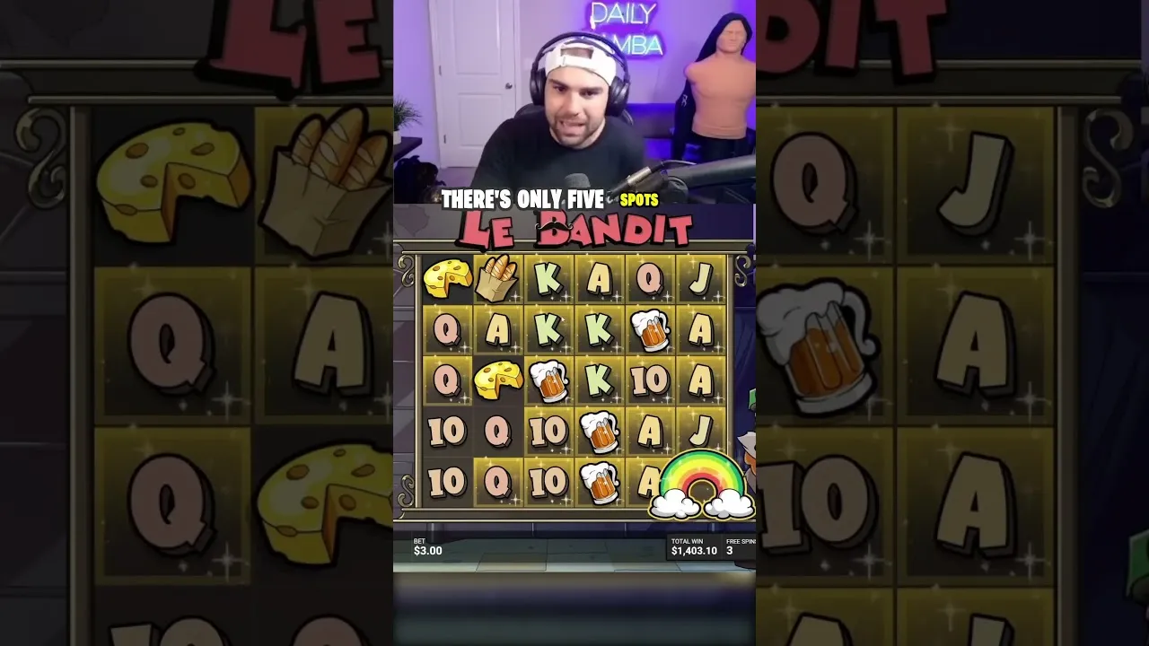 Le Bandit 1000x bonus multiplier, double multi hit