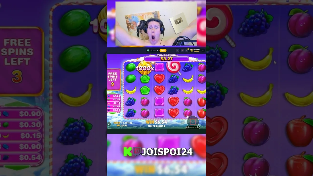 Sweet Bonanza 1000: Lucky 1000x Multiplier HUGE Win!