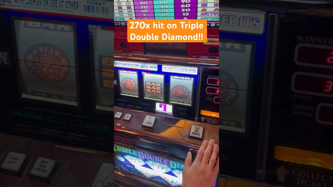 Triple Double Diamond 270x Win, Graton Casino