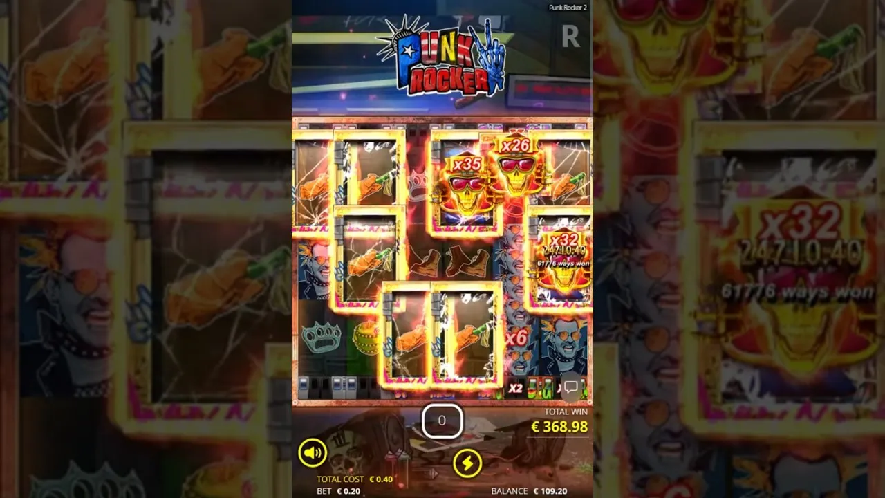 Punk Rocker 2: Nolimit City MAX WIN! 30144x Multiplier