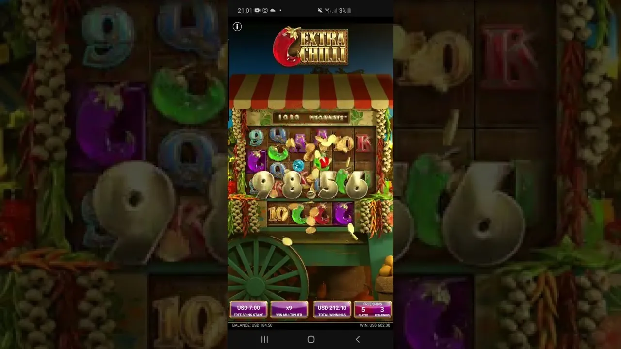 Extra Chilli: Big Time Gaming Free Spins Lead to HUGE Win!