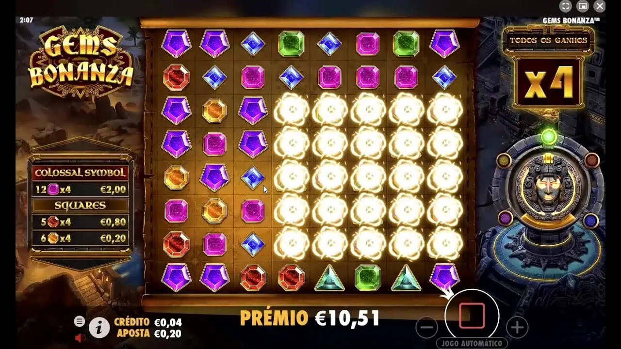 Gems Bonanza 2064x Multipliers, Gold Fever Bonus