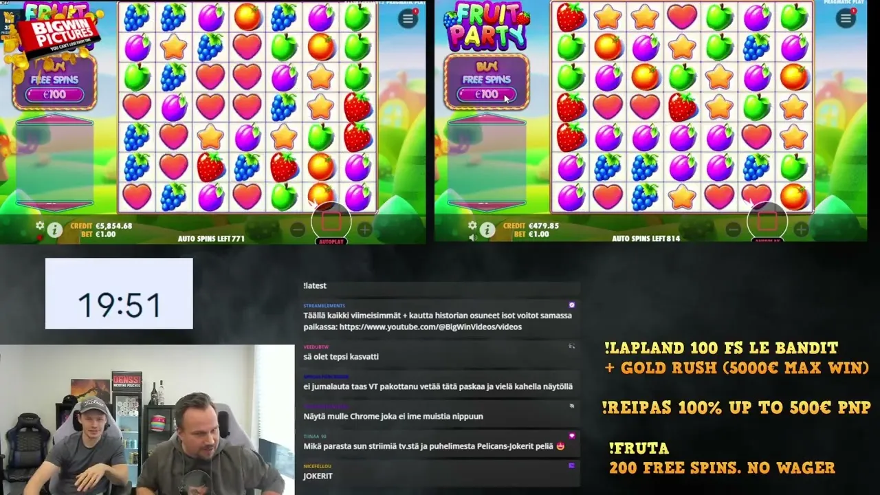 Fruit Party MAX WIN! 5000x Multiplier by Pragmatic Play