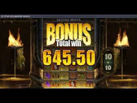 Ecuador Gold: Watch a HUGE 67x Win in ELK Studios Bonus!