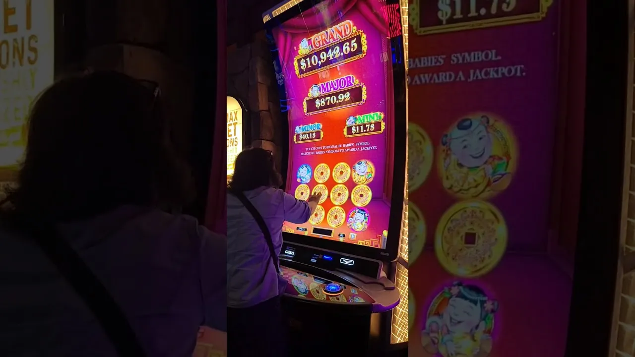 Dancing Drums Grand Jackpot Win, Fu Babies Bonus