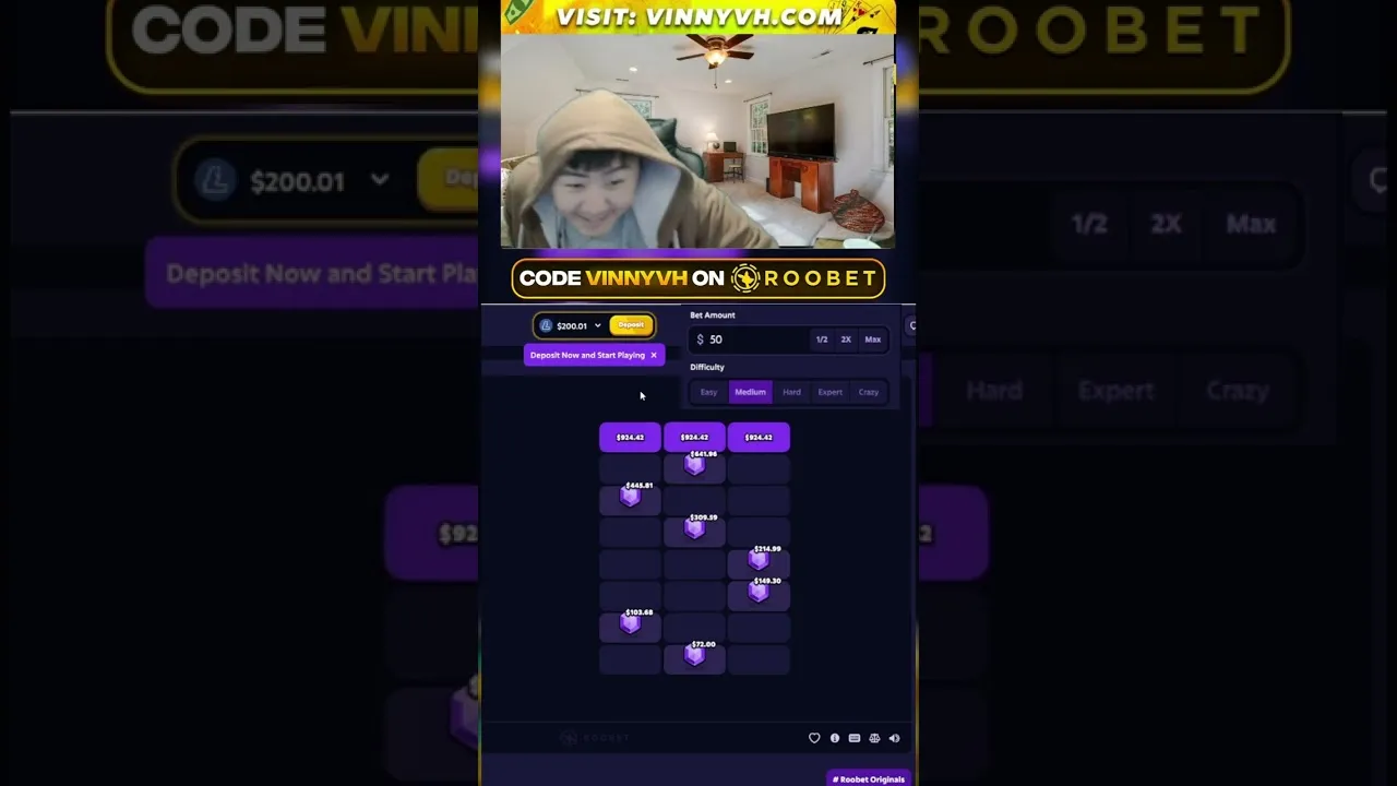Roobet Mines: Epic 18x Multiplier Win - Can You Believe It?