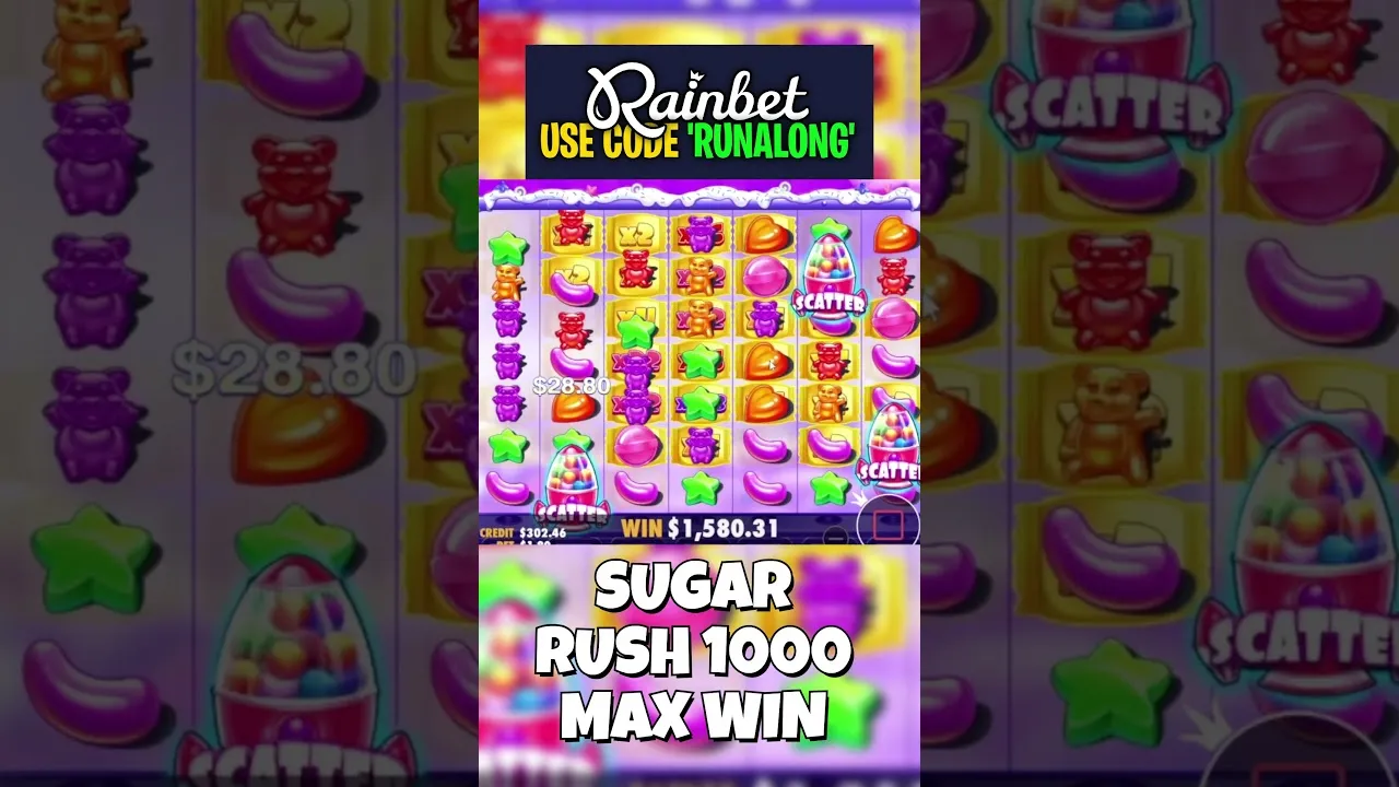 Sugar Rush 1000: MAX Win on Pragmatic Play Candy Slot!