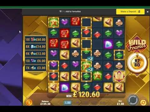 Wild Frames Casino Big Win, 7000x Potential