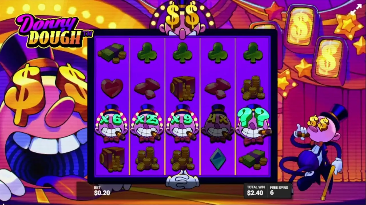 Donny Dough 10000x Bonus, Max Win Hit in Clip