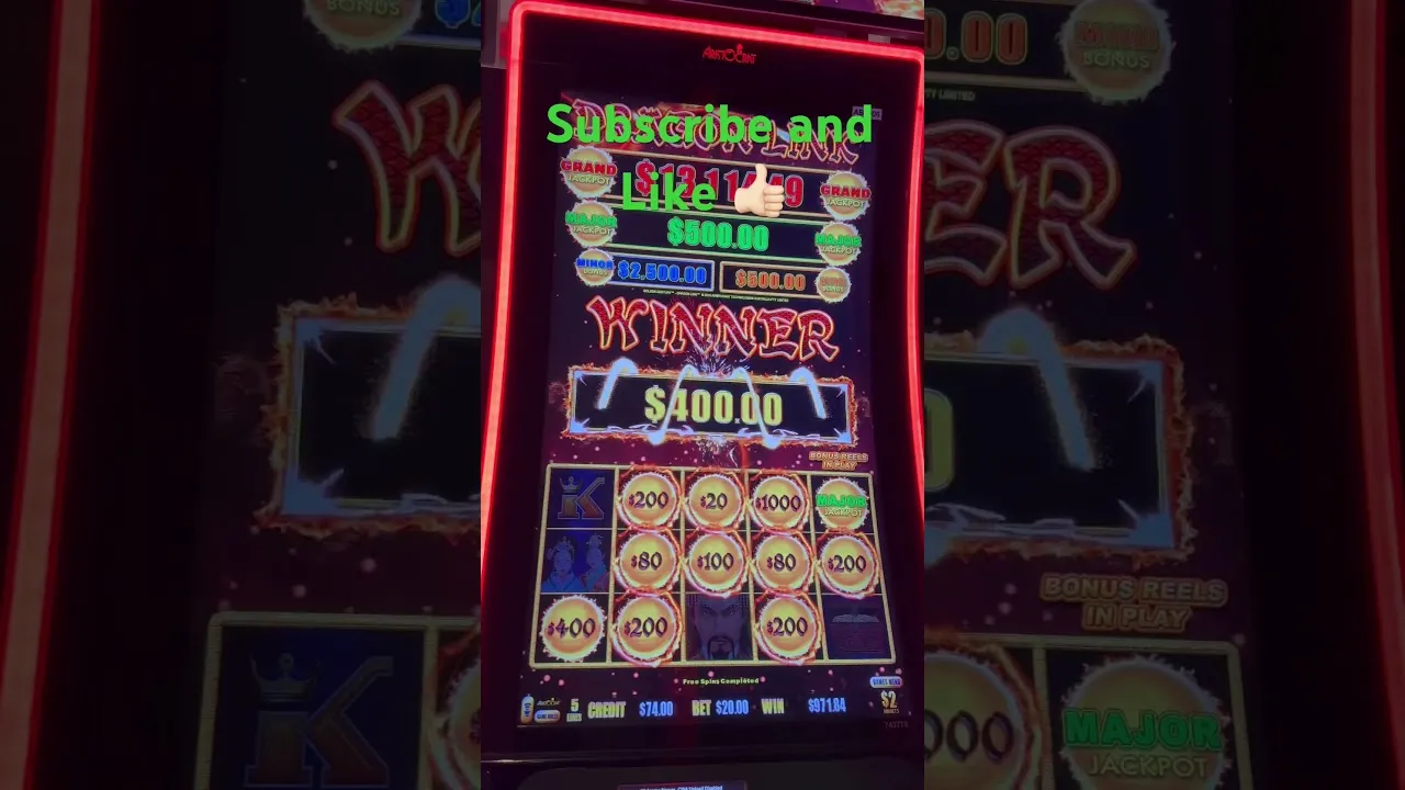 Dragon Link Jackpot Slots: Player Lands MAJOR Win