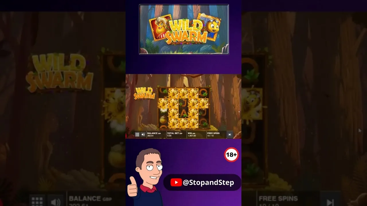 Wild Swarm Slot: Witness a HUGE £2233 Win by Push Gaming!