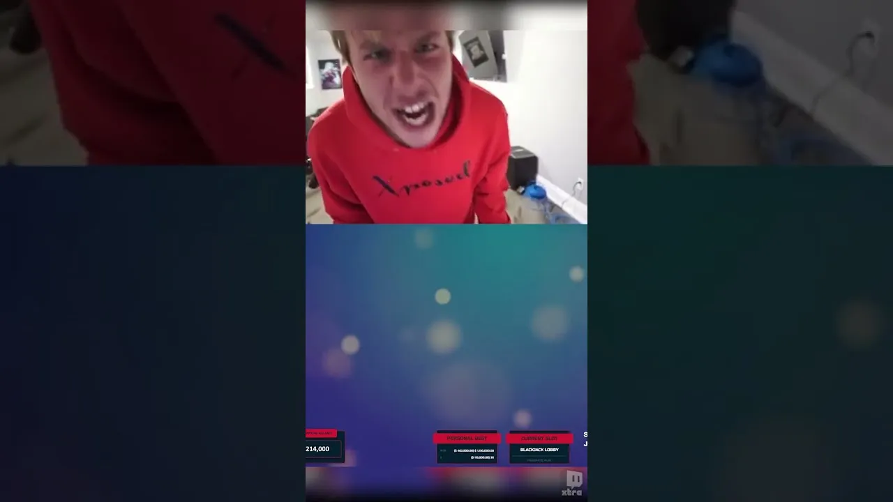 Blackjack Rage Quit: Streamer DESTROYS PC at Stake!