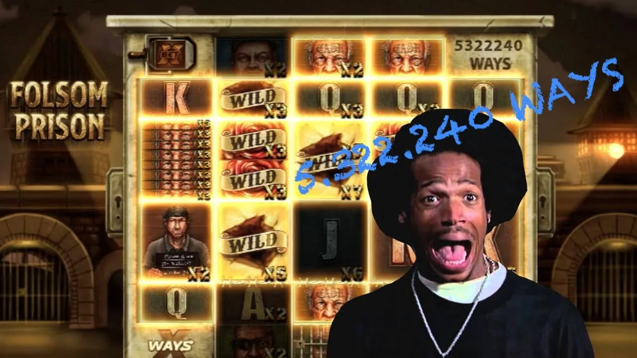 Folsom Prison Slot: Insane 75000x Win on Nolimit City!