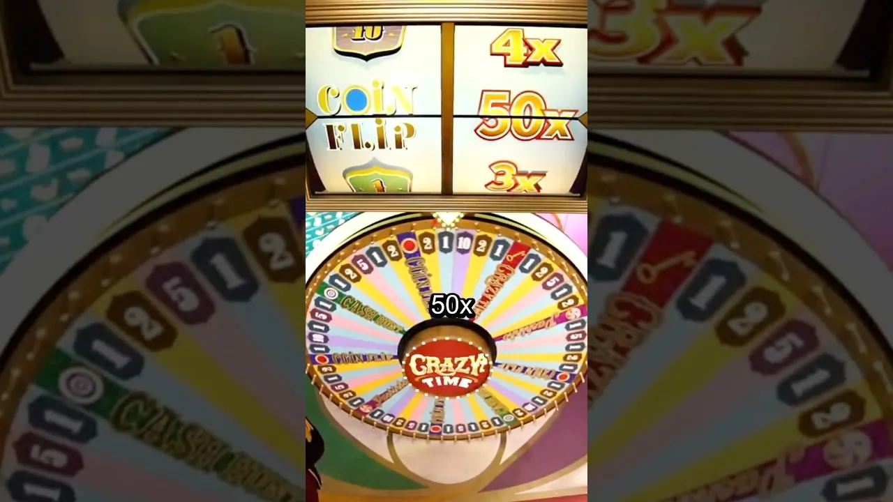 Crazy Time Coin Flip: 5000x Big Win by Evolution Gaming!