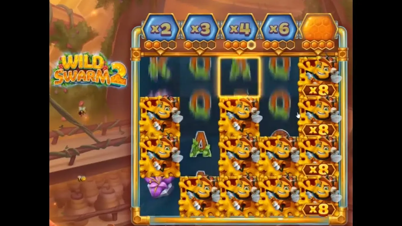 Wild Swarm 2 Free Spins: 204x Win from Sticky Wilds
