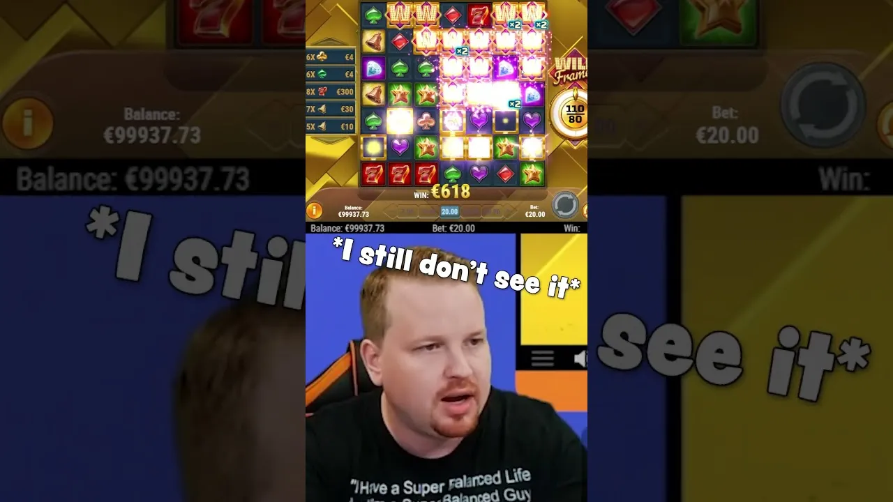 Wild Frames 383x Big Win From Persistent Wilds