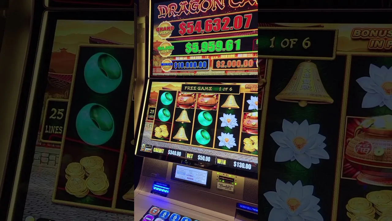 Dragon Cash Slot Free Spins: 1,854x Bet Win