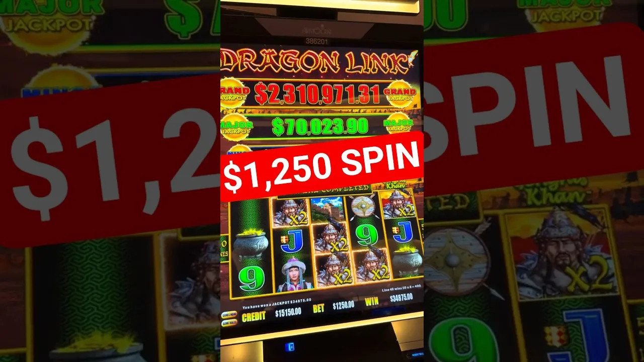 Dragon Link Slot: Witness a HUGE $32,000 Bonus Win!