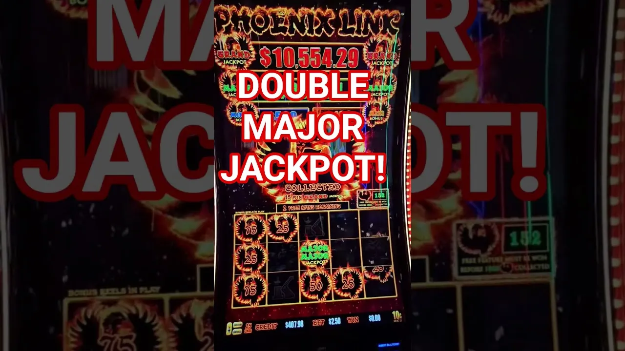 Phoenix Link Jackpot Win: Double Major & Handpay