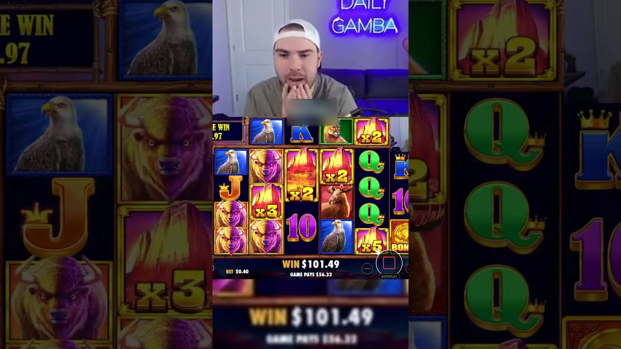 Buffalo King Megaways: $0.40 Bet Turns Into a 5000x MAX WIN!