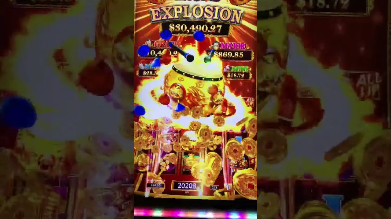 Dancing Drums Explosion: HUGE Win by Light & Wonder Slots!
