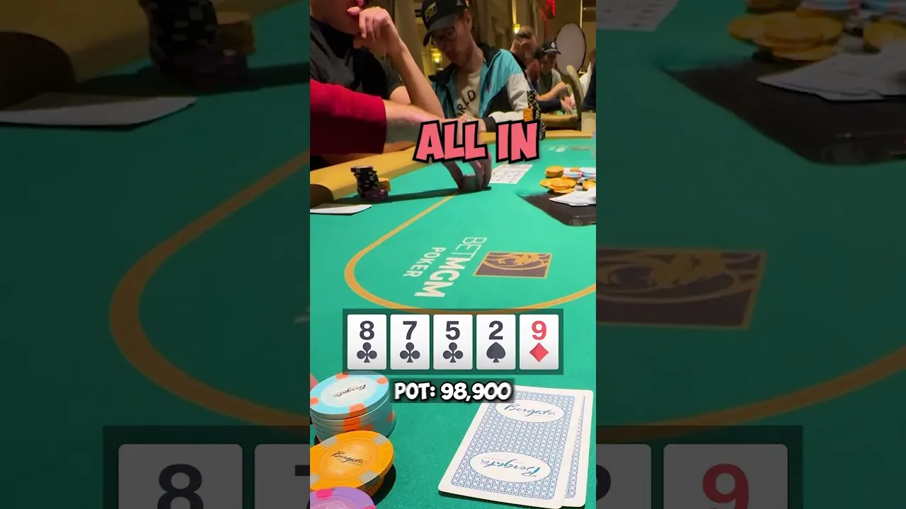 Texas Hold'em: Championship Win - Intense Competition
