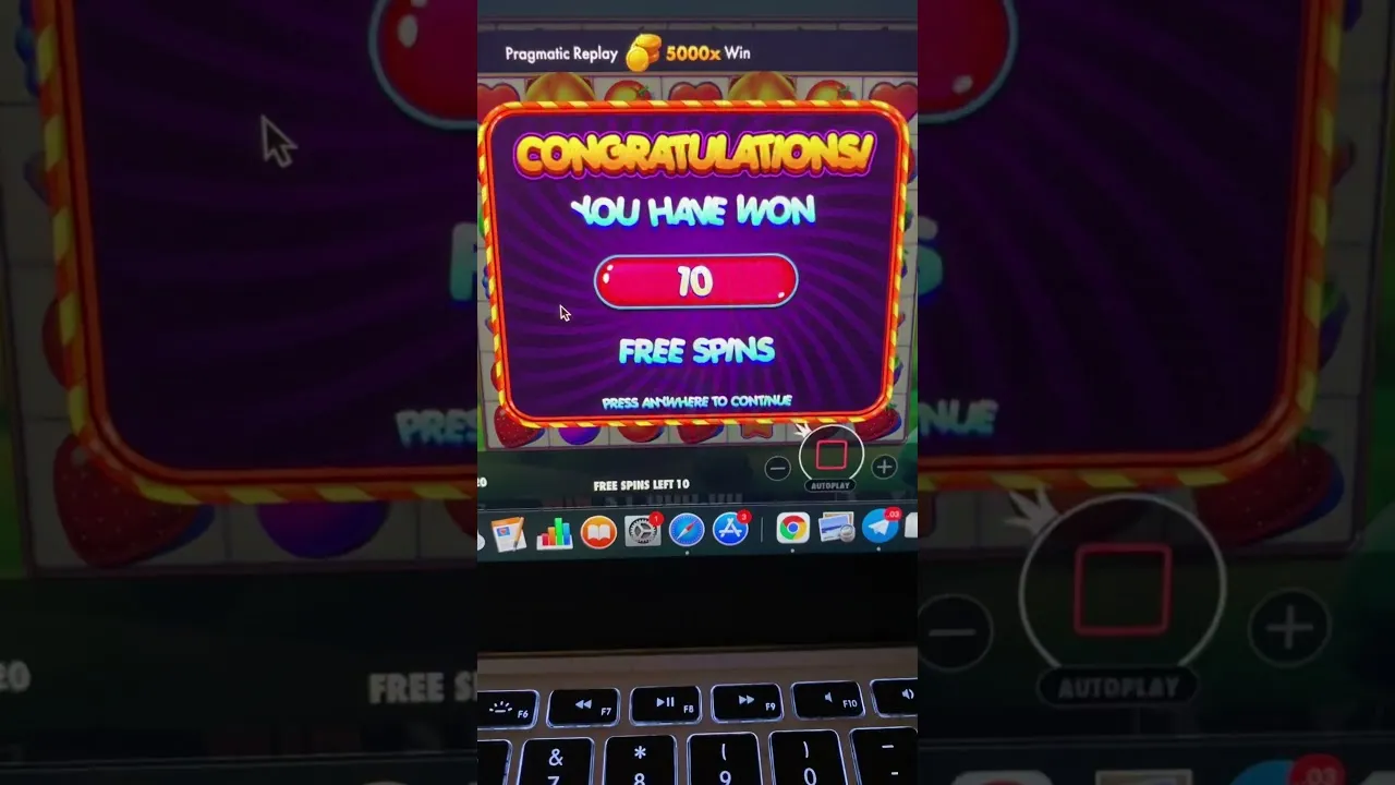 Fruit Party Slot: HUGE 5000x Win During Free Spins Bonus!