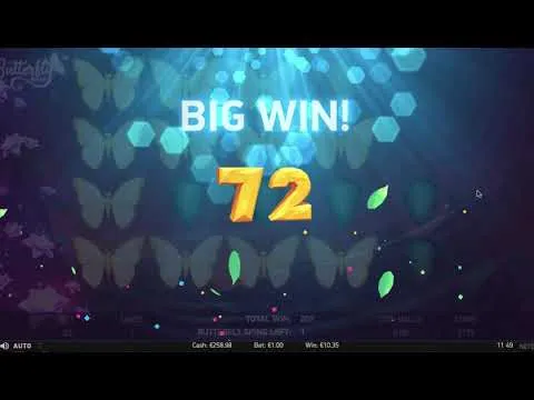 Butterfly Staxx Free Spins Bonus, 1676 Coin Win