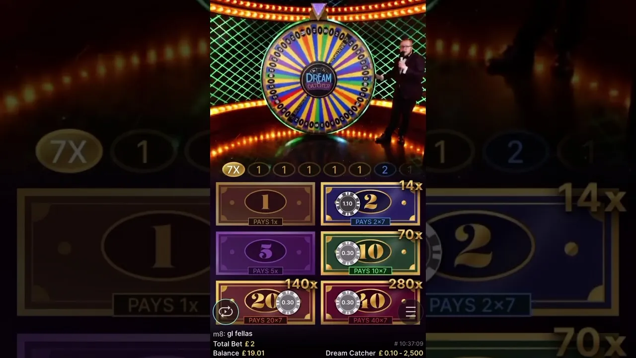 Dream Catcher Live: Unbelievable 1960x Multiplier Win!