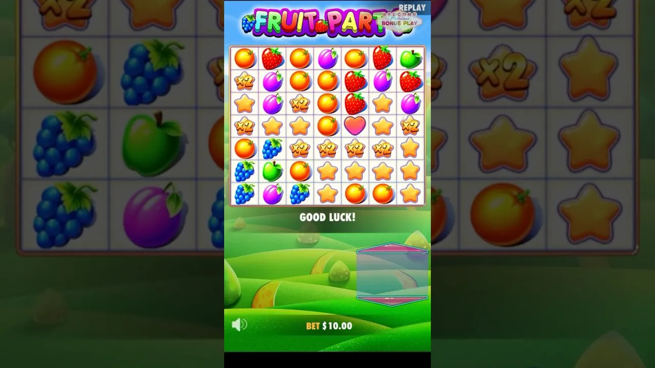 Fruit Party: $50,000 MEGA Win with 5000x Multiplier!
