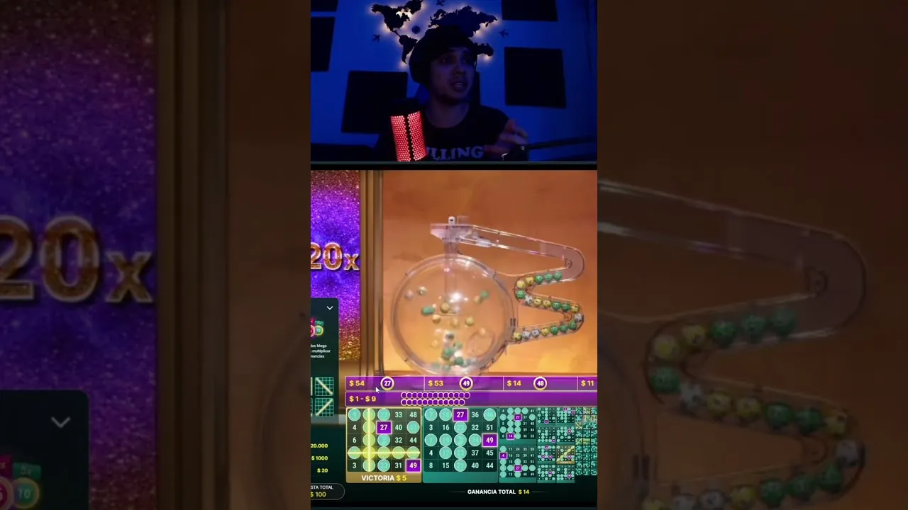 Witness The Thrilling Live Mega Ball 20x Win