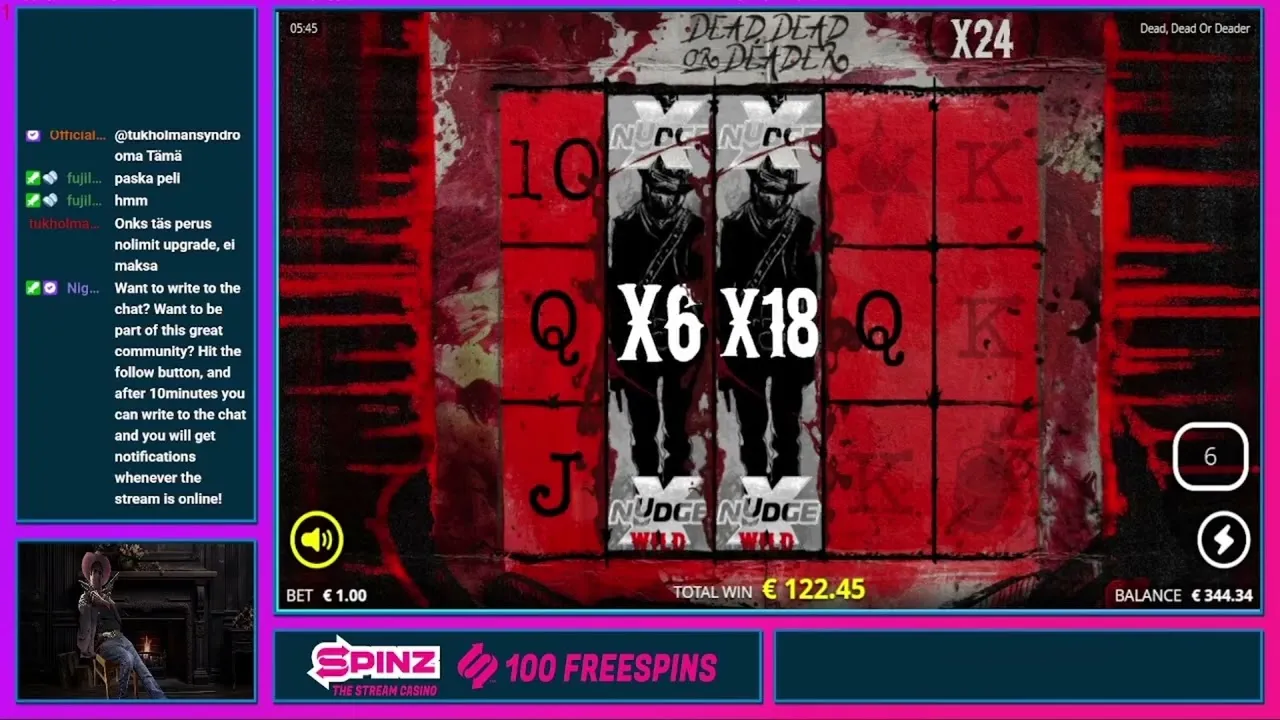 Dead or Alive 2 495x Bonus Buy, Spinz Casino win