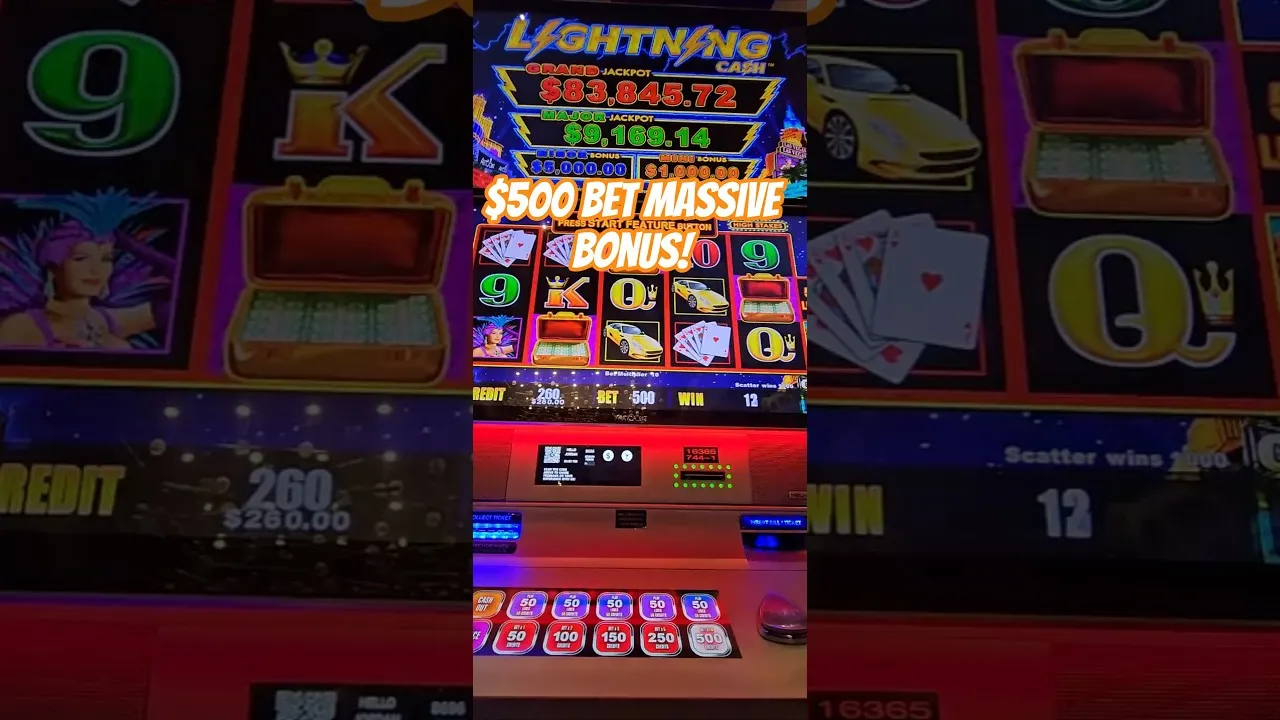 Lightning Cash Mega Win Bonus: 25,000x Payout Clip