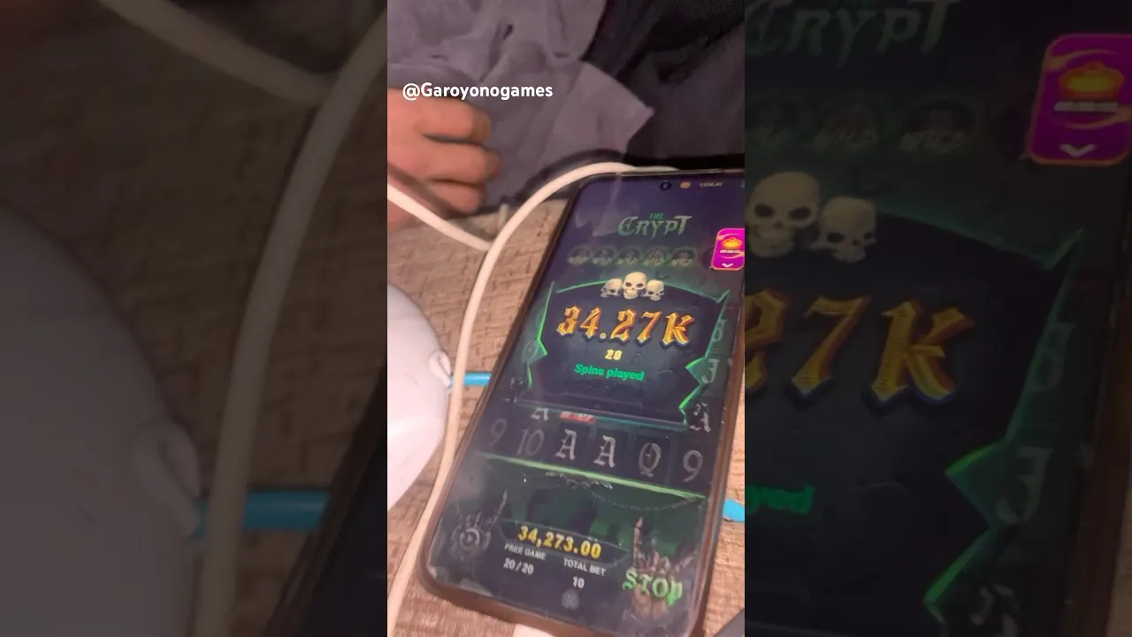 The Crypt (Nolimit City): Mobile Free Spins, 3427x Win!