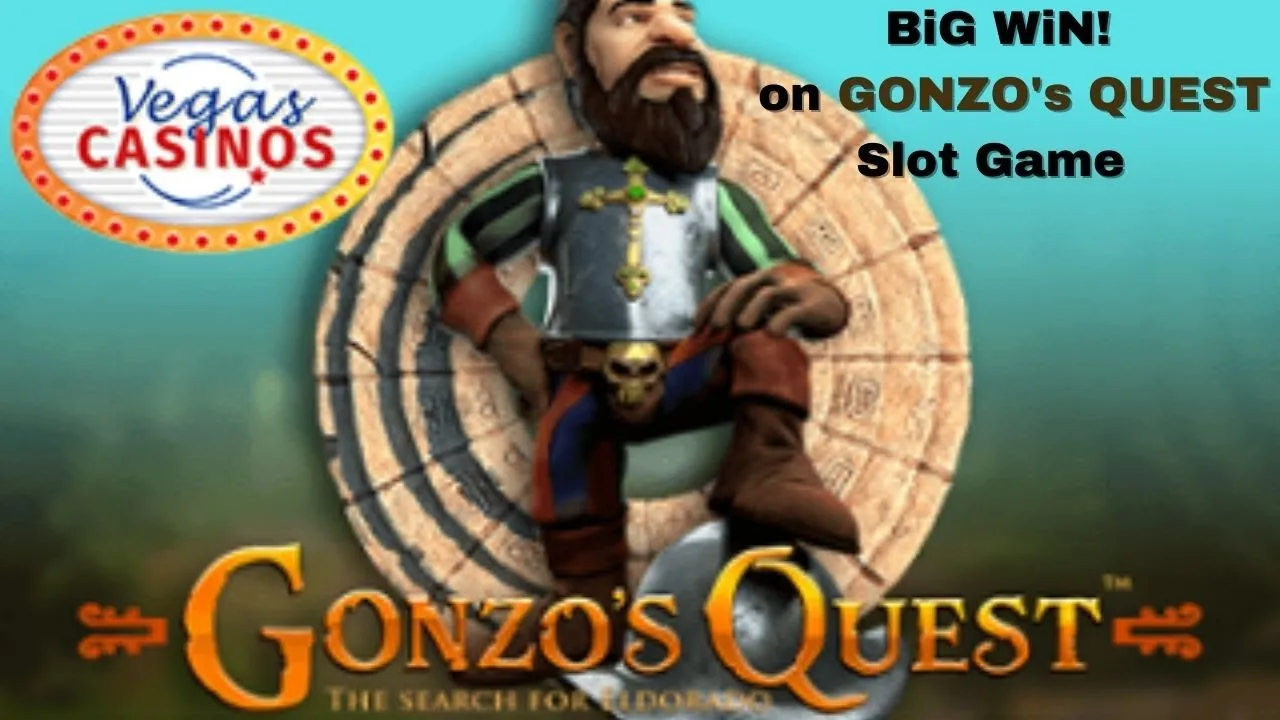 Gonzo's Quest Slot: HUGE Win on Free Falls Feature!