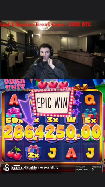 Dork Unit Slot: Se en ENORM vinst på 10 000x från Hacksaw!