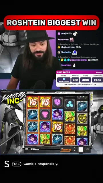 Slayer Inc 25x Max Win: Roshtein's Multiplier Stack
