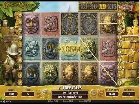 Gonzo's Quest: Epic 50x Win on Classic NetEnt Slot!